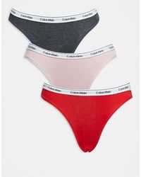 Calvin Klein - – icon logo – 3er-pack bikinislips - Lyst