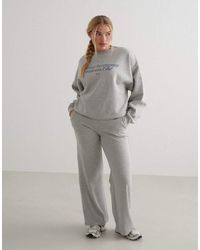 Aim'n - Melange Wellness Sweatshirt - Lyst