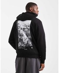 Jack & Jones - Hoodie With Moutain Back Graphic - Lyst