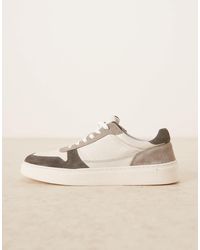 ASOS - – sneaker im panel-design aus em wildleder und leder - Lyst