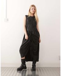 Collusion - Multi Channel Satin Maxi Dress - Lyst