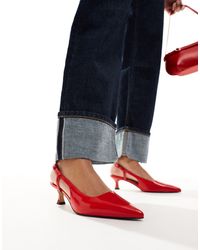 & Other Stories - Pointed Slingback Heeled Pumps - Lyst
