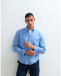 Polo Ralph Lauren - Custom Fit Long Sleeve Linen Shirt - Lyst