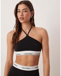 Calvin Klein - Icon Cotton Modal Unlined Bralette - Lyst