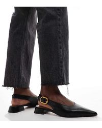 ASOS - Wide Fit Leonora Slingback Ballets - Lyst