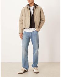 ARKET - – cliff – klassische, gerade jeans mit vintage-waschung - Lyst