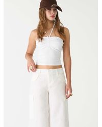 Stradivarius - – trägerloses top - Lyst