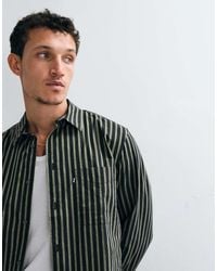 DOUBLE A by WOOD WOOD - 100% Cotton Adrian Long Sleeve Shirt - Lyst