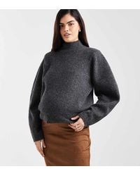 Vero Moda - Stretch Faux Suede Mini Skirt - Lyst