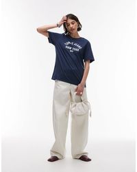 Tommy Hilfiger - Relaxed Varsity Logo T-Shirt - Lyst