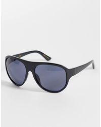 Mango - – oversize-pilotensonnenbrille - Lyst