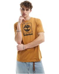 Timberland - – stack – t-shirt - Lyst