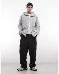 ASOS - Oversized Ripstop Windbreaker Jacket - Lyst