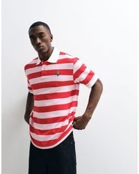 ICECREAM - Striped Polo Neck T-shirt - Lyst