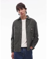 Tommy Hilfiger - Button Up Cord Overshirt - Lyst
