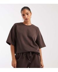 Vero Moda - Oversized Sweat T-Shirt Co-Ord - Lyst