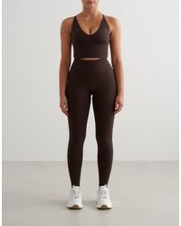 Aim'n - Petite - shape - legging sans coutures - chocolat - Lyst