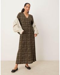 Jdy - Plisse Maxi Dress - Lyst