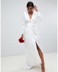 ASOS Sadie - Vestito da sposa - Bianco