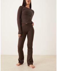 Hollister - Gilly Hicks V Waist Flare Trousers - Lyst