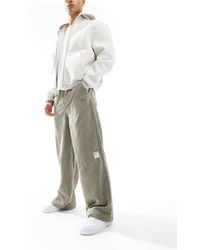 ASOS - – extrem weit geschnittene hose aus cord - Lyst