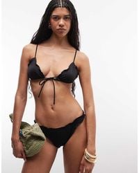 Weekday - Mix And Match Frilly Bikini Bottoms - Lyst