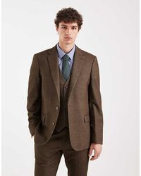 ASOS - Wool Look Skinny Suit Jacket - Lyst