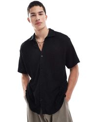 Jack & Jones - Oversized Overhemd Met Korte Mouwen - Lyst