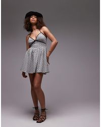 emory park - – neckholder-minikleid - Lyst