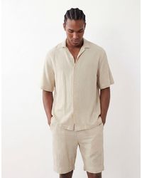 SELECTED - Textured Shirt - Lyst