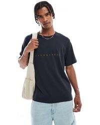 Jack & Jones - T-Shirt Met Logo Aan De Voorkant - Lyst