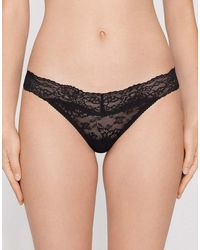 Tezenis - High-Cut Lace G-String - Lyst