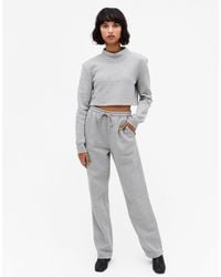 Monki Kala Organic Cotton sweatpants - Gray