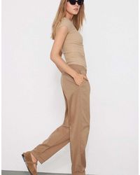 Tezenis - Gabardine Cigarette Trousers - Lyst
