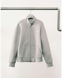 Carhartt - Alda Oversized Zip Through Jersey Jacket - Lyst