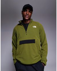 The North Face - Kecha - anorak repliable à col zippé - kaki - Lyst