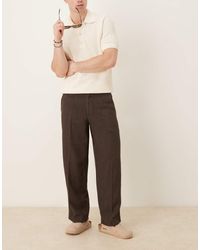 Abercrombie & Fitch - Baggy Pinstripe Trouser - Lyst