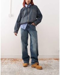 Noisy May - Josie High Waist Baggy Jeans - Lyst