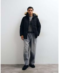 Schott Nyc - Gewatteerde Parka - Lyst