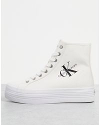 Calvin Klein High-top sneakers for Women | Online Sale up to 60% off | Lyst