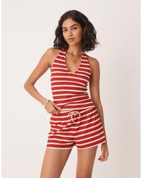 ASOS - Stripe Mid Rise Micro Boxer Shorts - Lyst