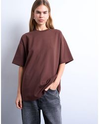 TOPSHOP - Premium Clean Oversized Tee - Lyst
