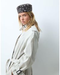 ASOS - Mono Faux Fur Deer Print Cossack Hat - Lyst