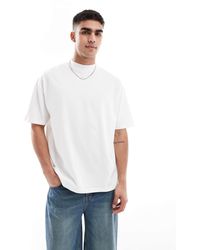 ASOS - Essential Oversized High Neck T-shirt - Lyst