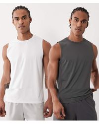 4505 - Icon Quick Dry Mesh Training Tank 2 Pack - Lyst