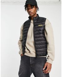 Barbour - – racer reed – steppweste - Lyst