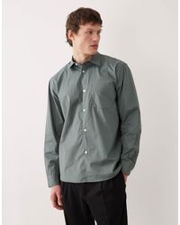 SELECTED - Chemise en popeline à manches longues - Lyst
