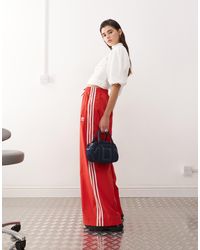adidas Originals - Adicolor Wide Leg Track Pants - Lyst
