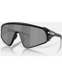 Oakley - Latch Panel Shield Sunglasses With Mirrored Lens - Lyst