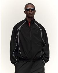 Bershka - Contrast Technical Jacket - Lyst